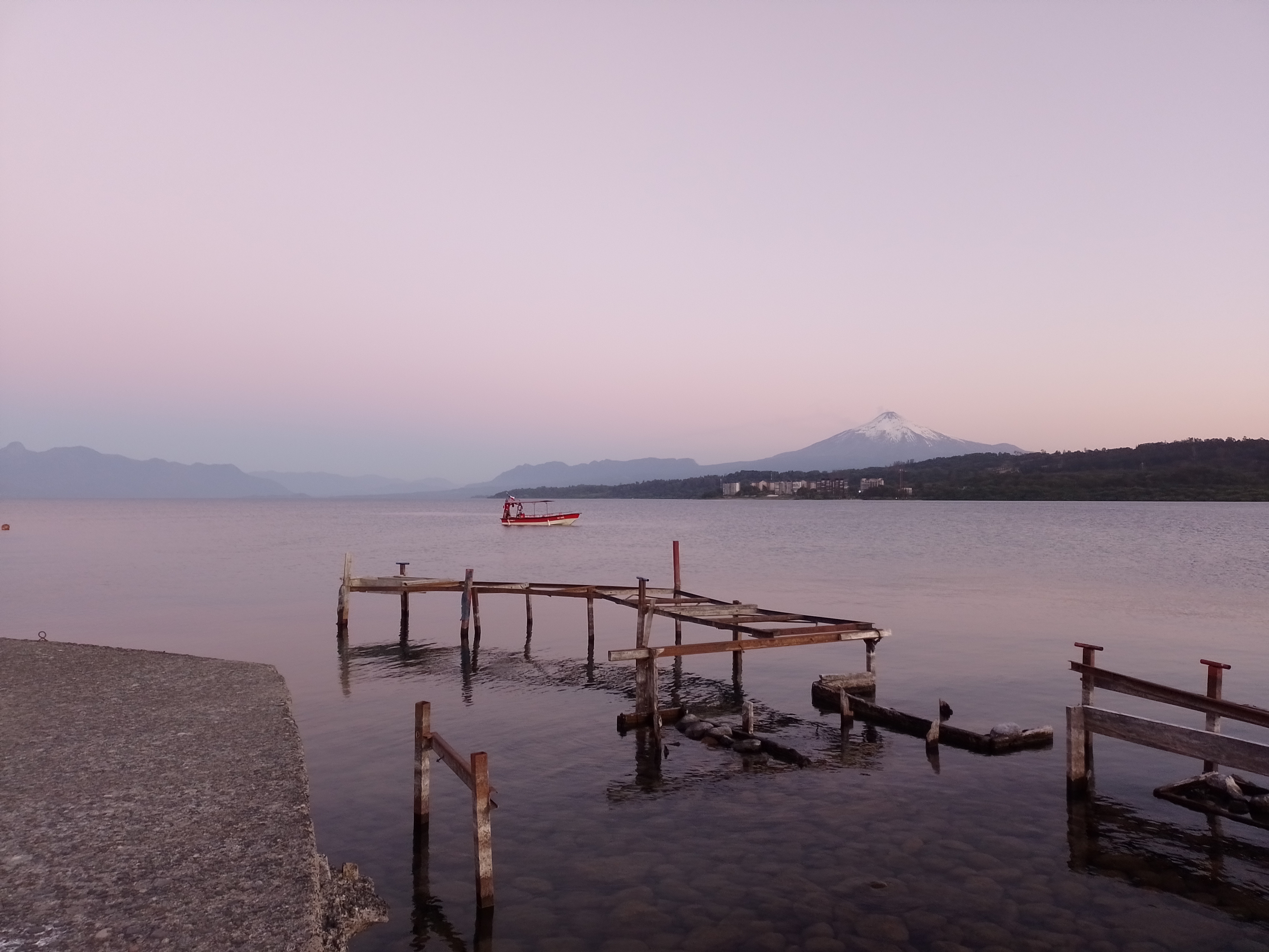 Villarrica volcano landscape